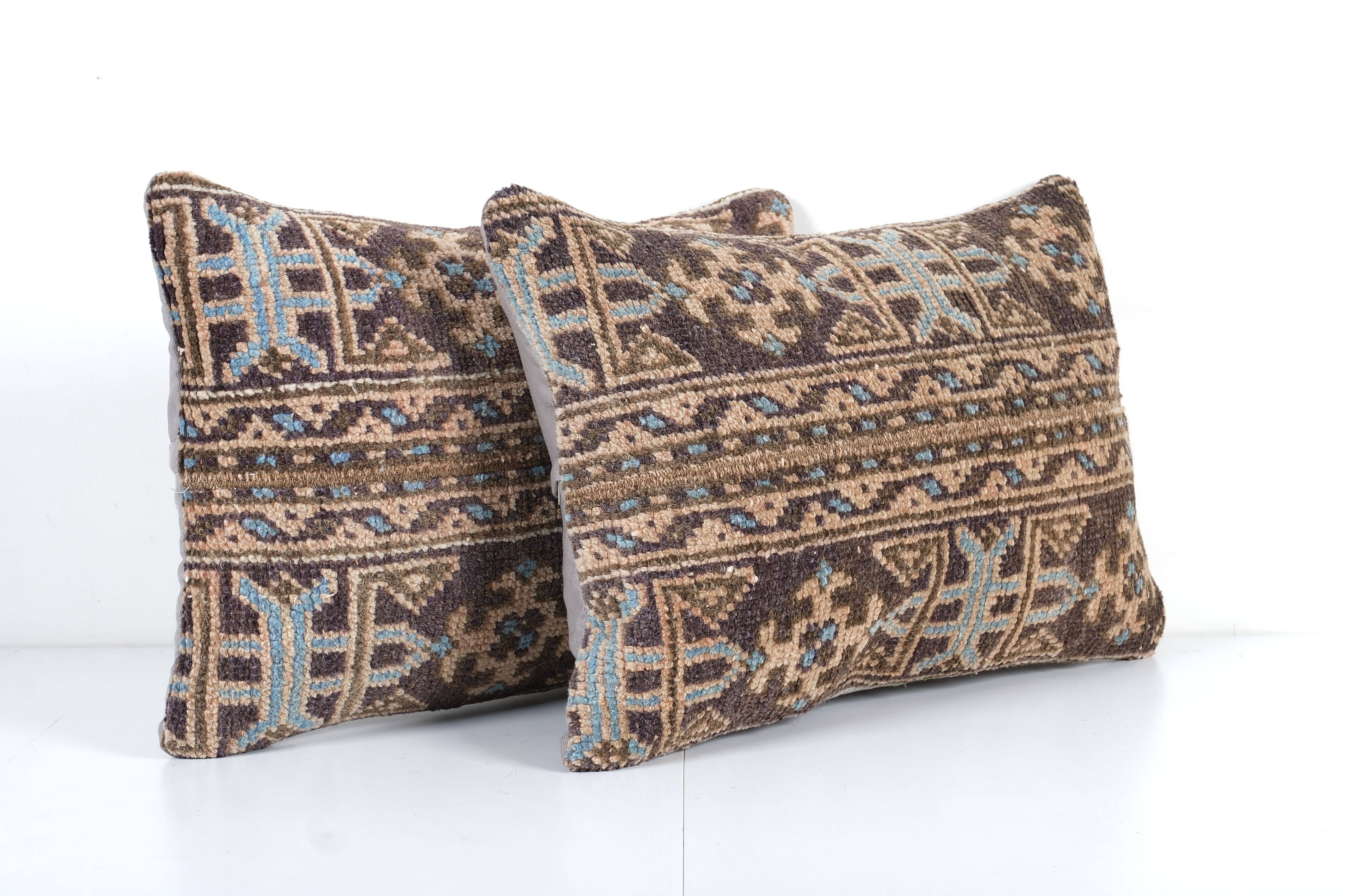 Rug Pillow Cover Set of 2 | 16'' x 24''