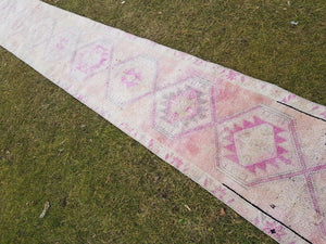 Vintage Herki Rug 2' x 13'3''