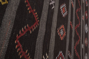 Vintage Turkish Kilim Rug 7'5'' x 10'8''