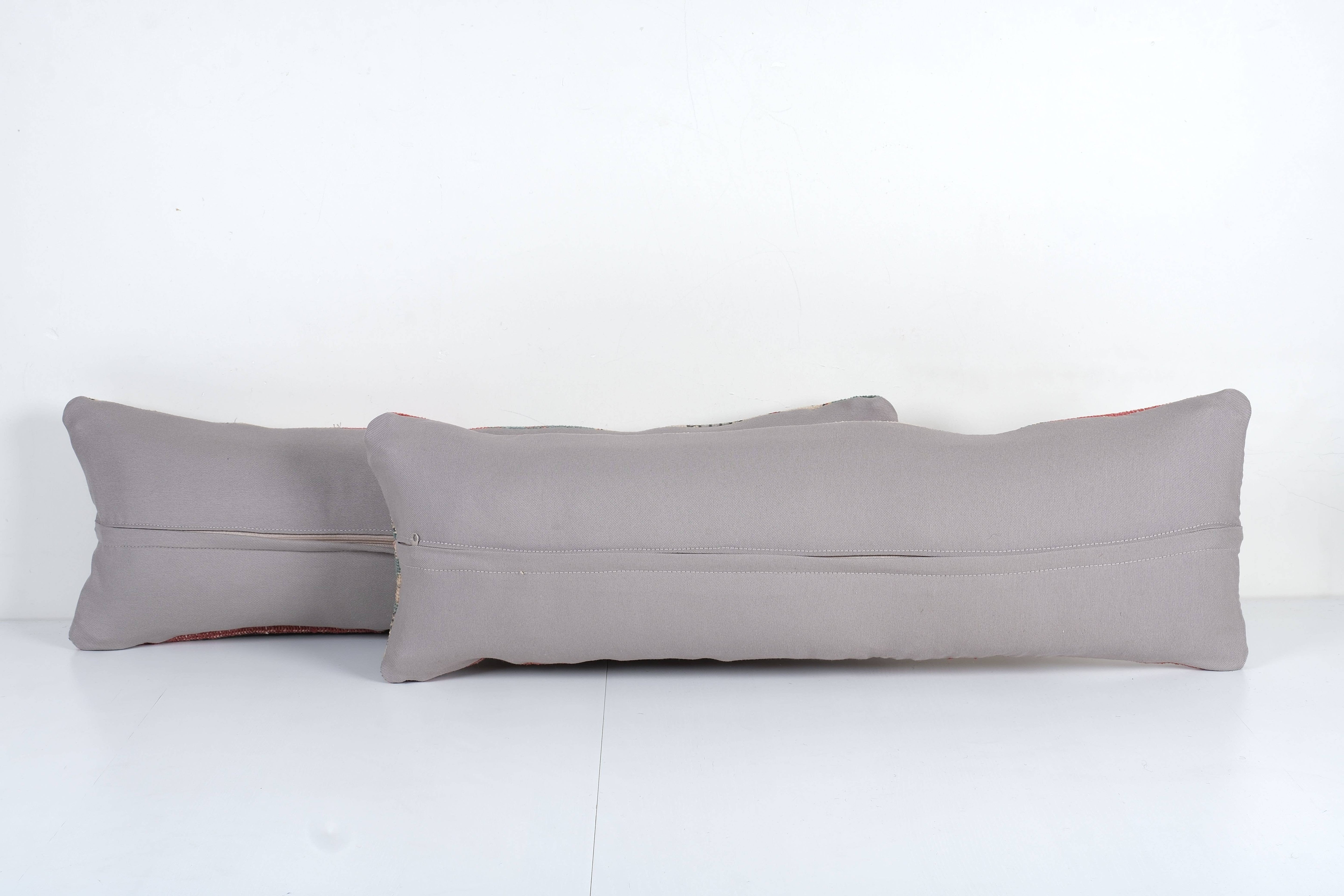 Rug Bedding Pillow Cover Set of 2 | 12'' x 36''