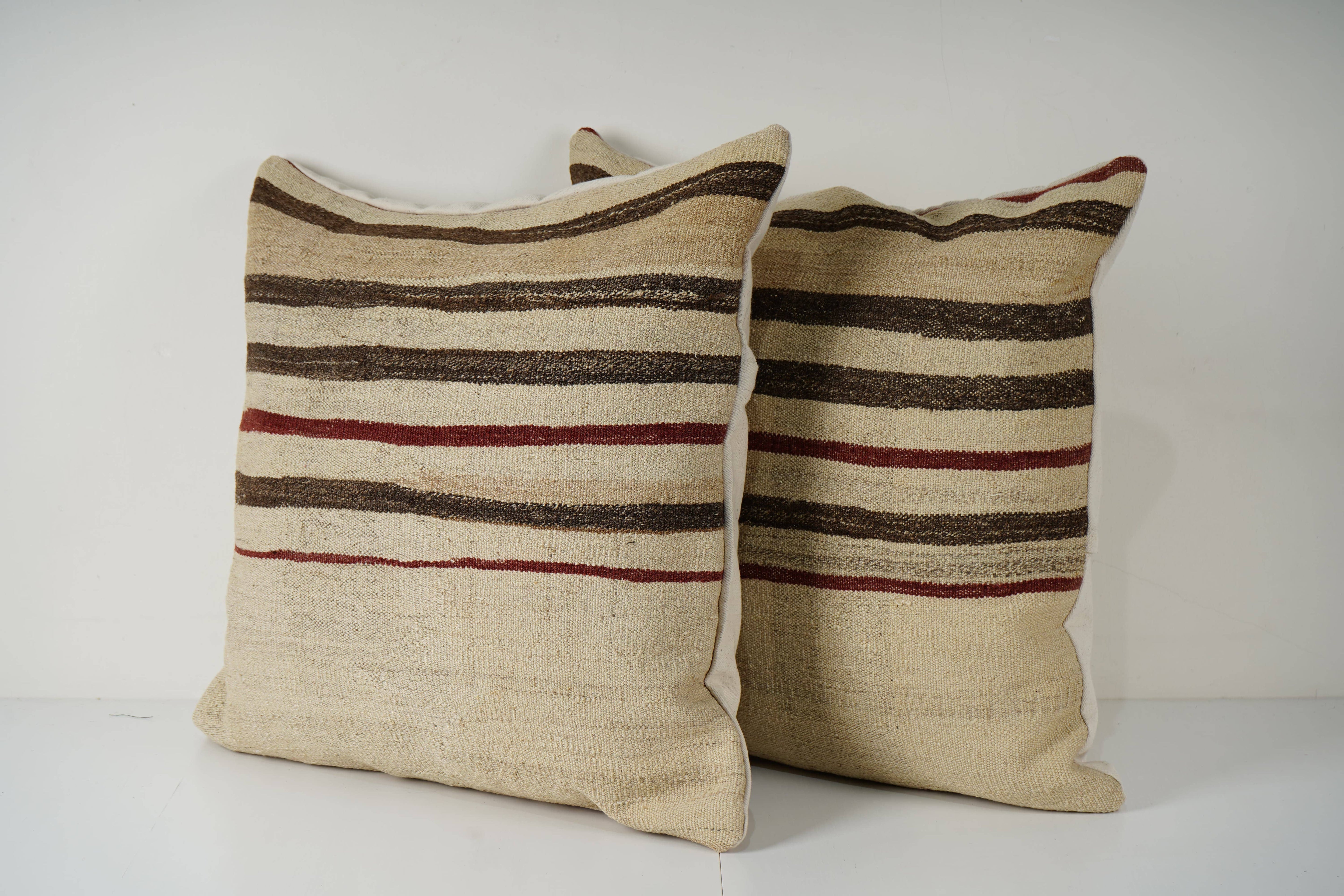 Kilim Pillow Cover Set of 2 | 24'' x 24''