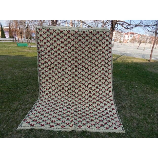 Vintage Kilim Rug 5'10'' x 8'
