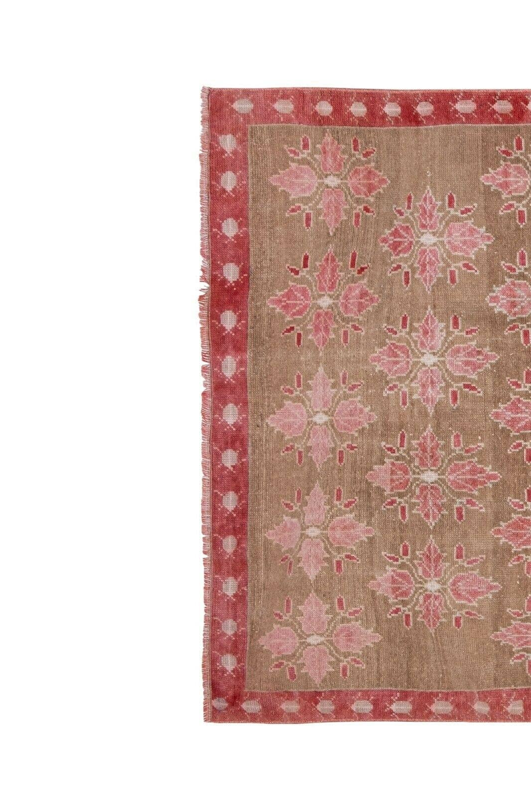Vintage Turkish Karapinar Rug 4'3'' x 10'4''