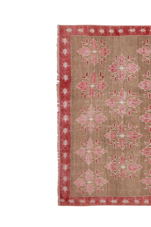 Vintage Turkish Karapinar Rug 4'3'' x 10'4''