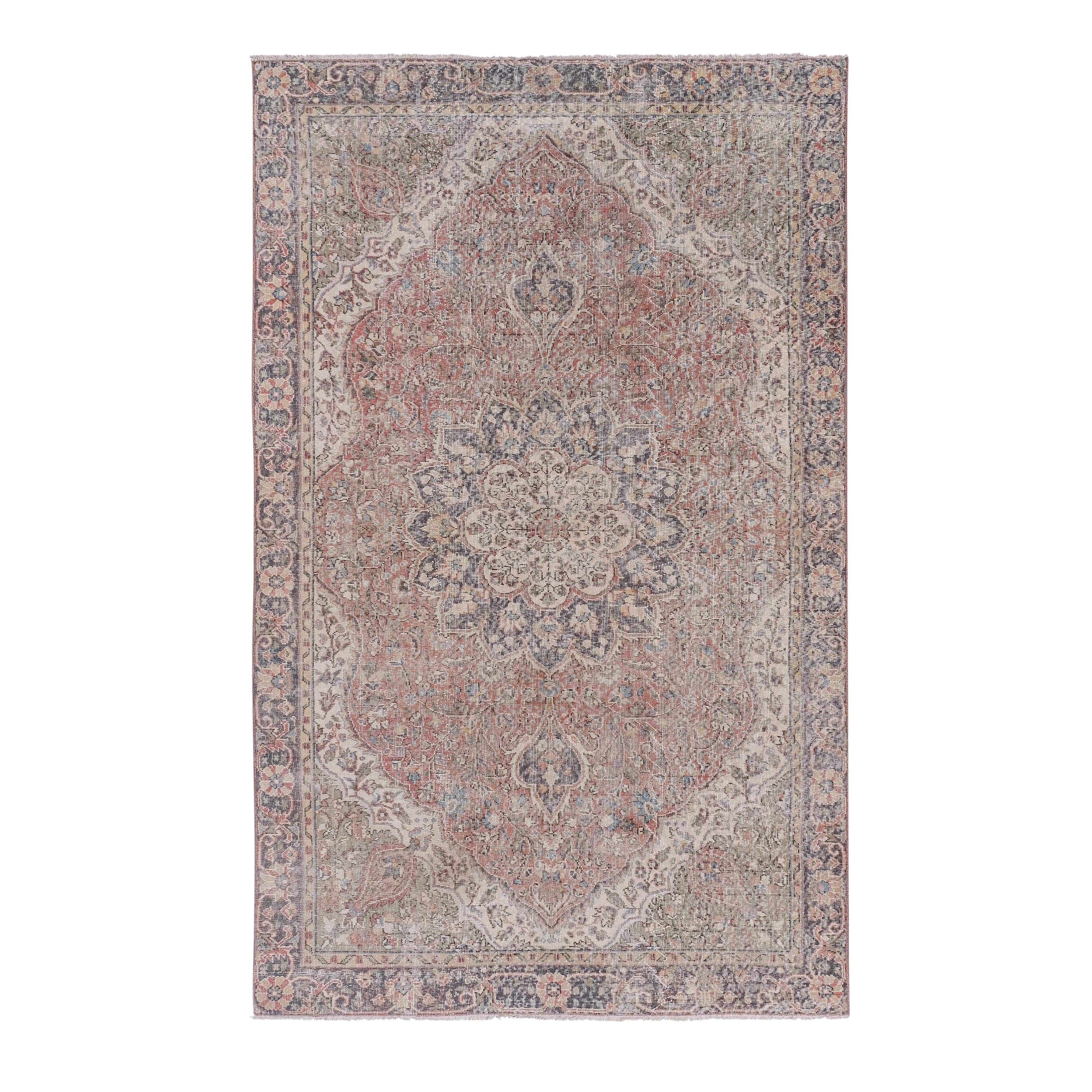Vintage Turkish Rug 6'4'' x 10'2''