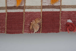 Vintage Turkish Kilim Rug 4'11'' x 13'5''