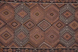 Vintage Kars Kilim Rug 4'4'' x 11'10''