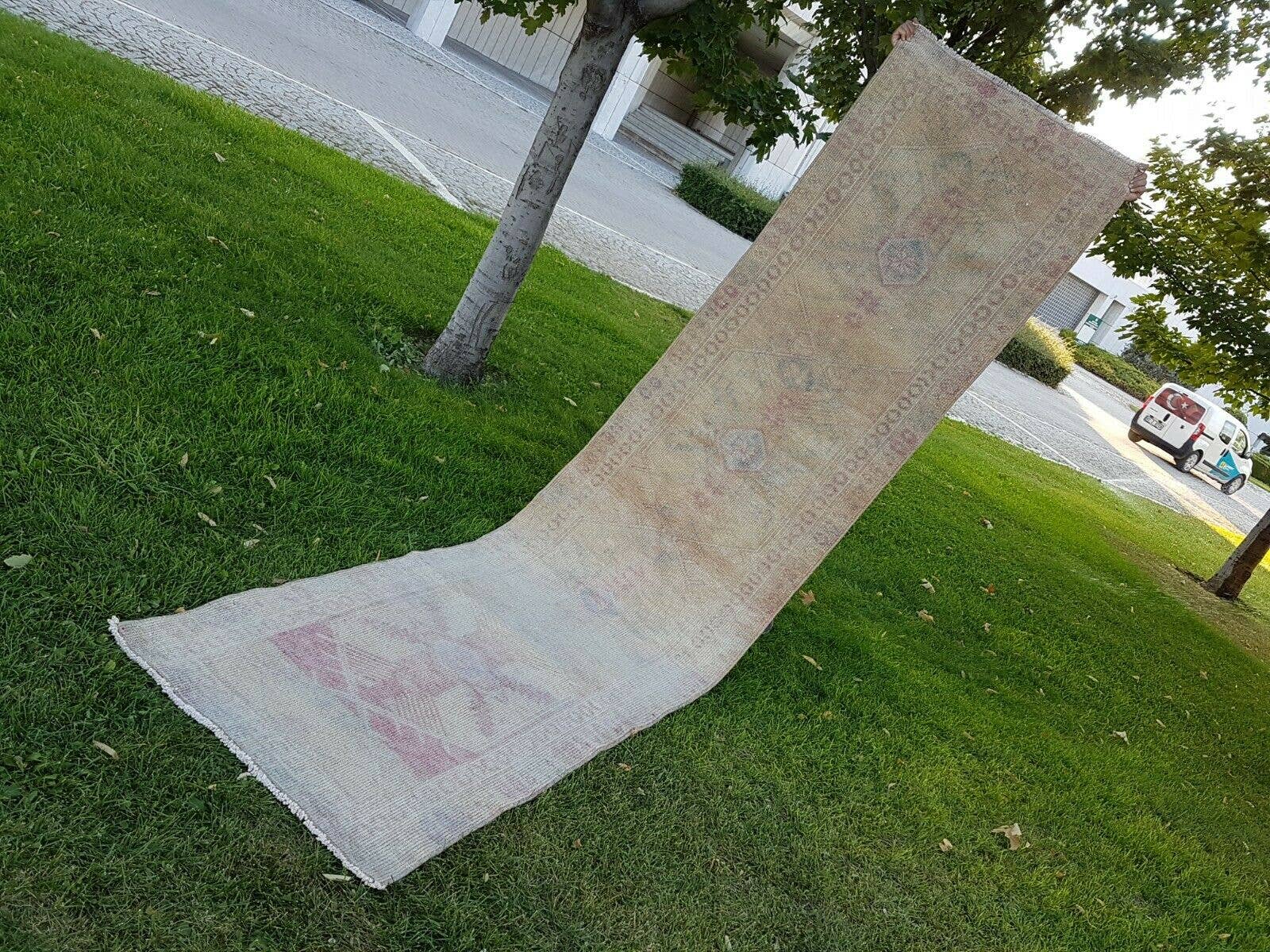 Vintage Herki Runner Rug 2'10'' x 12'2''