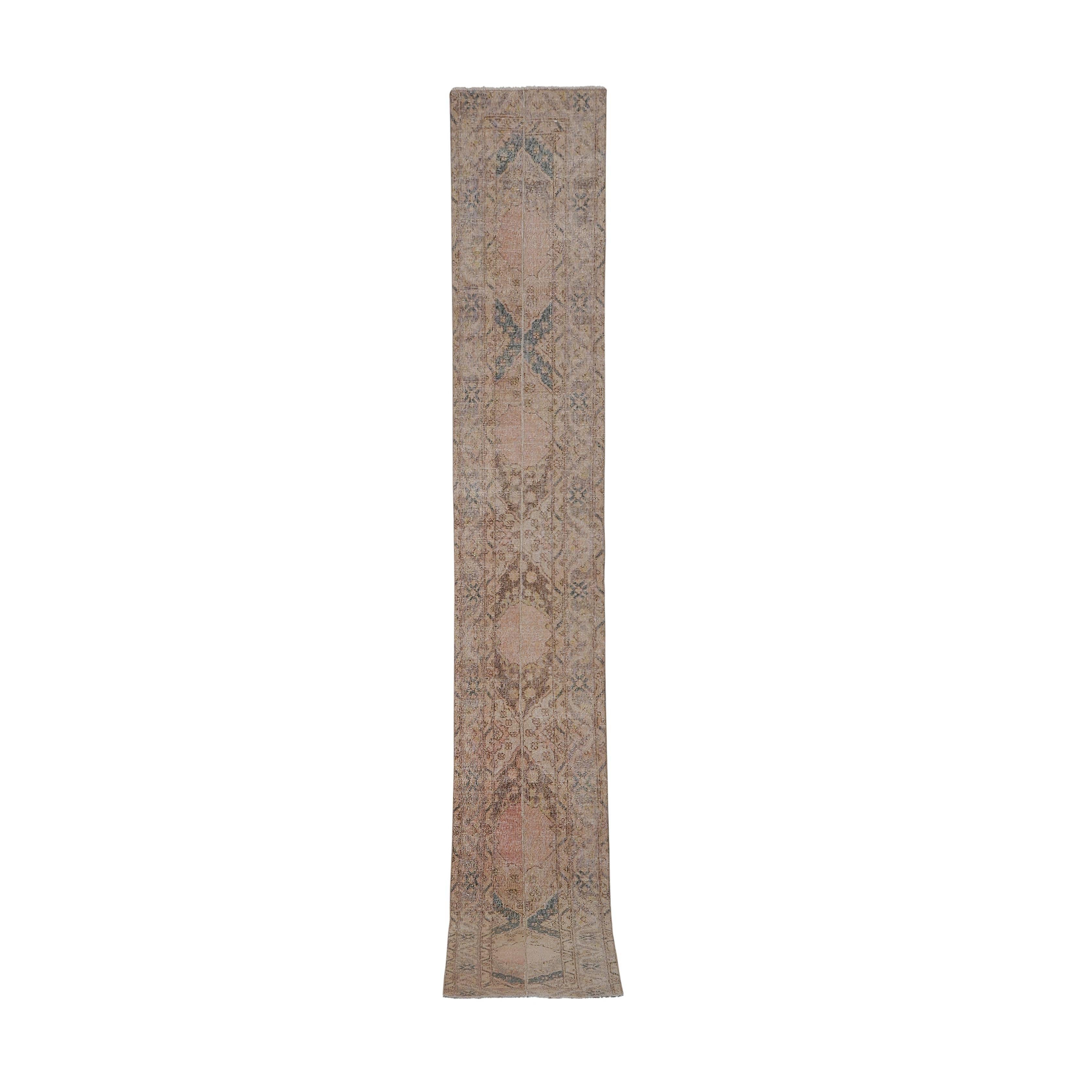 Vintage Oushak Runner 1'8'' x 12'9''