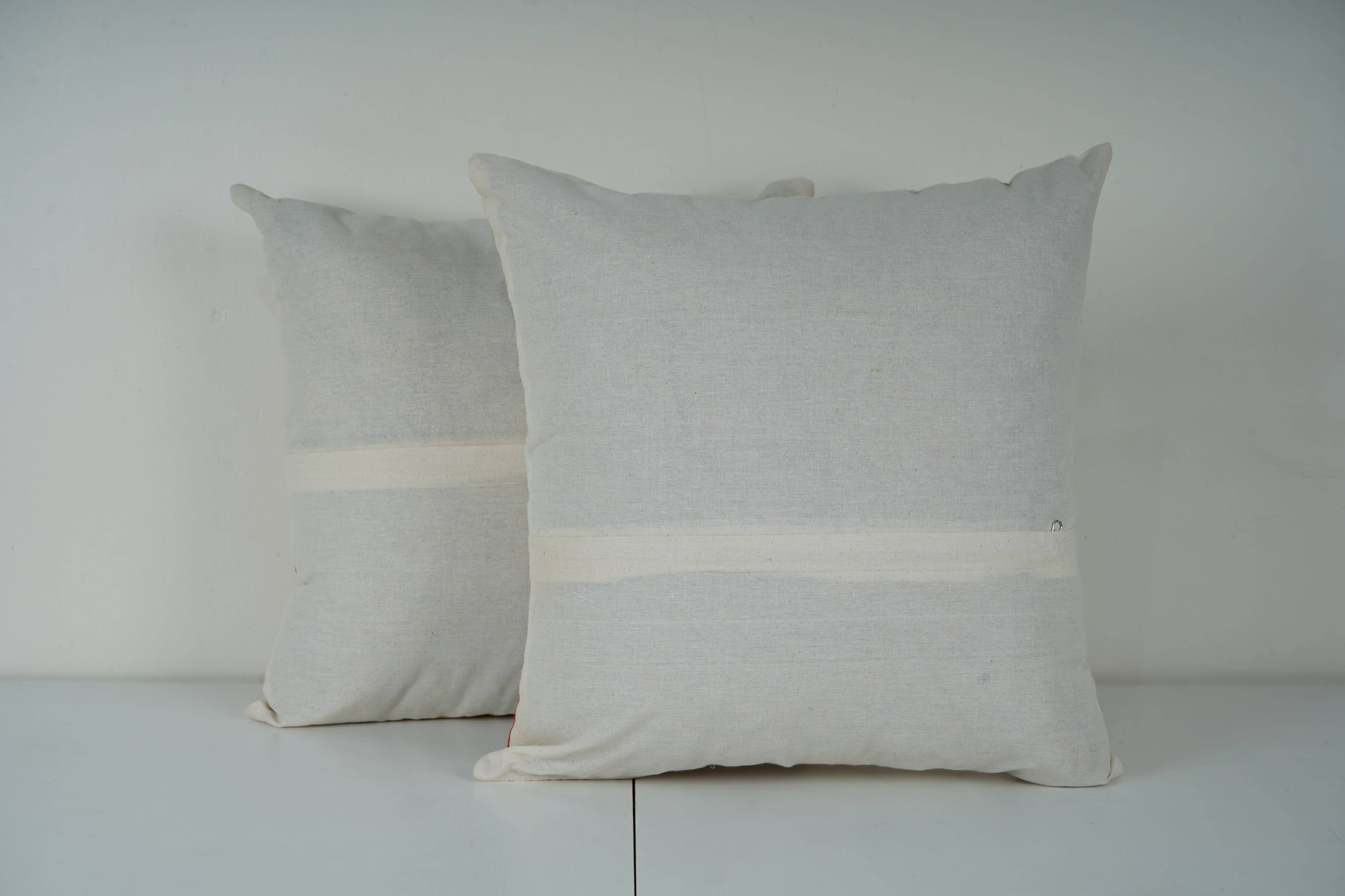 Camel Suzani Pillow Cover Set of 2 | 19'' x 19''