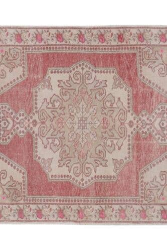 Vintage Kurdish Rug 4'7'' x 7'