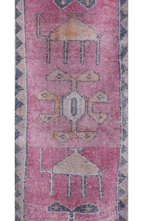Vintage Herki Runner Rug 2'11'' x 10'8''