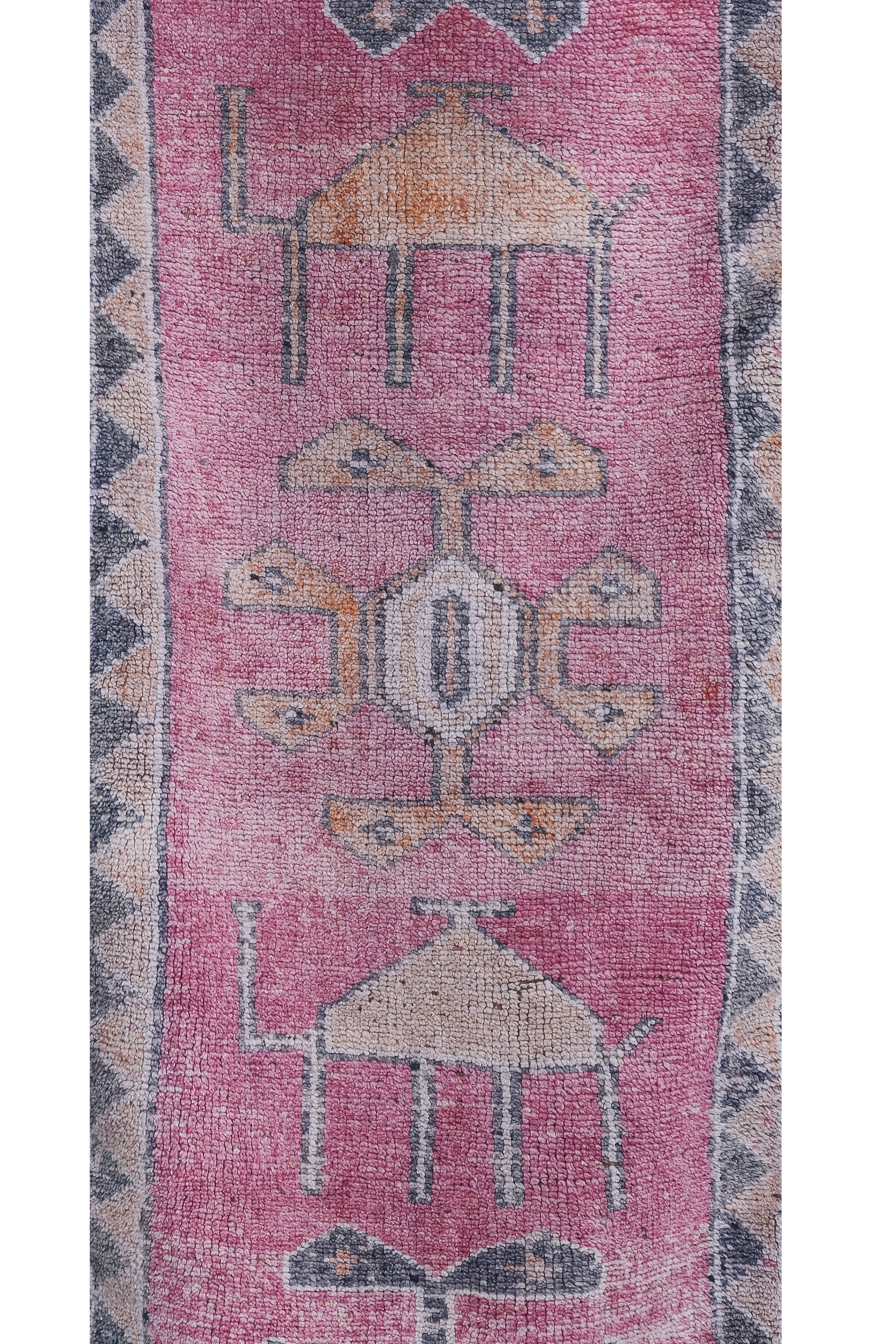 Vintage Herki Runner Rug 2'11'' x 10'8''