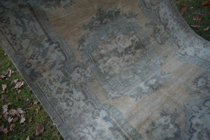 Vintage Turkish Karapinar Rug 4'11'' x 6'7''