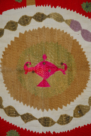 Suzani Wall Hanging & Tablecloth | 49'' x 52''