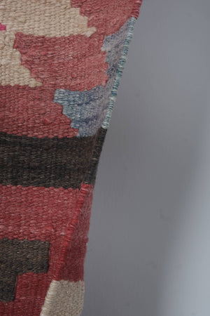Vintage Turkish Kilim Runner 2'6'' x 24'3''