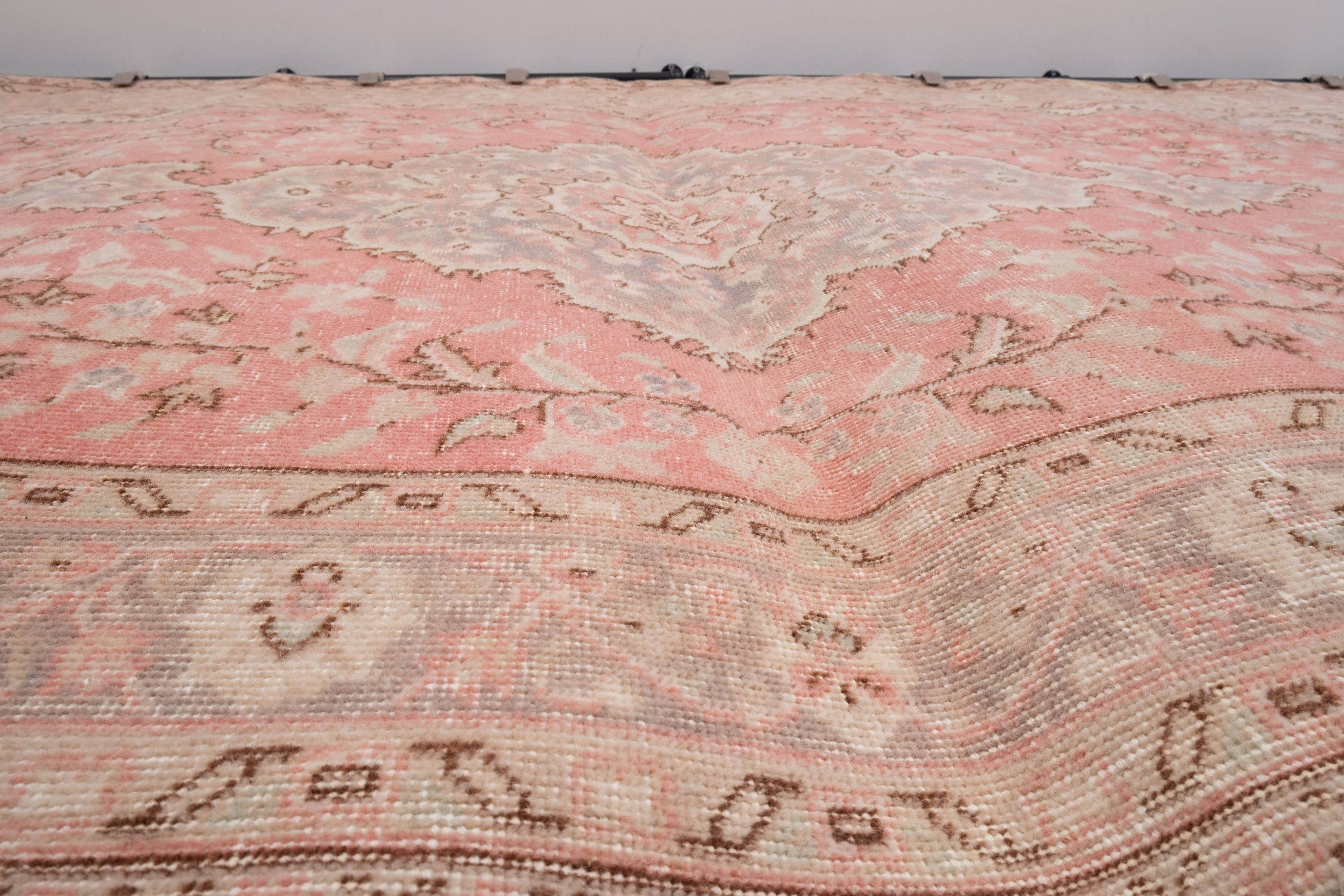 Vintage Turkish Rug 6'1'' x 8'9''