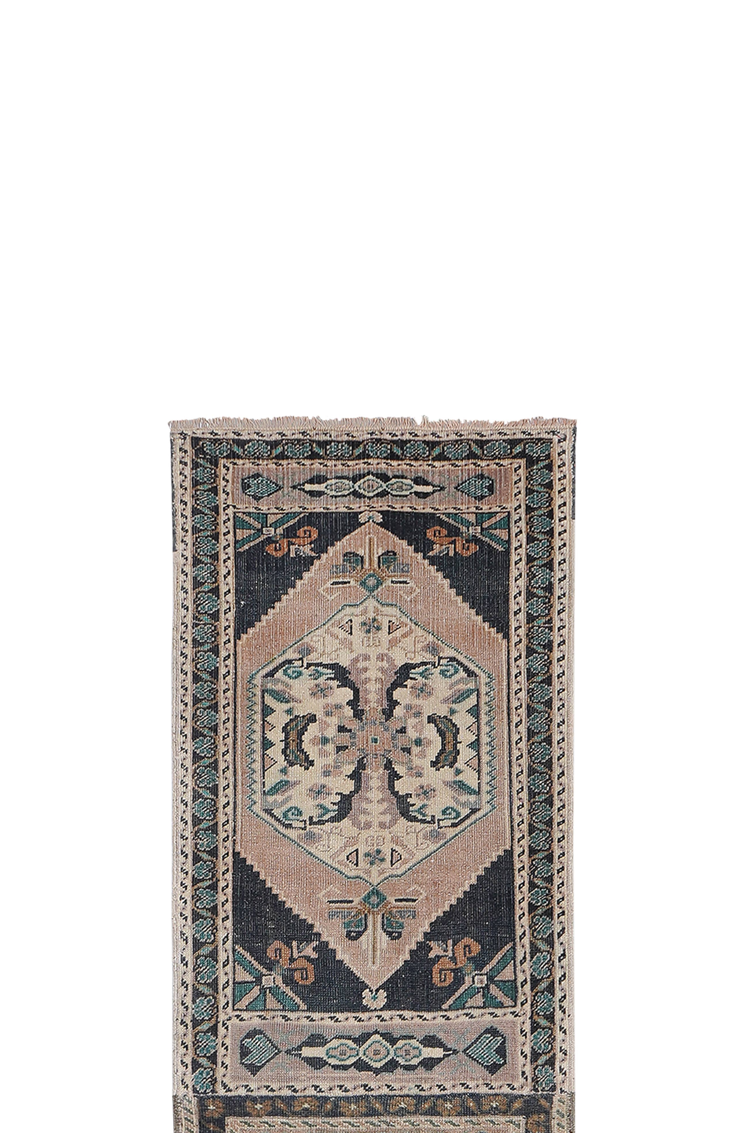 Vintage Turkish Runner Rug 1'9'' x 6'6''