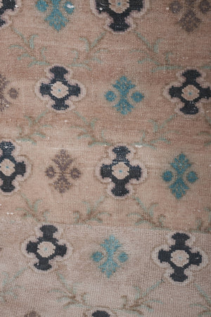 Vintage Turkish Runner Rug 1'10'' x 19'2''