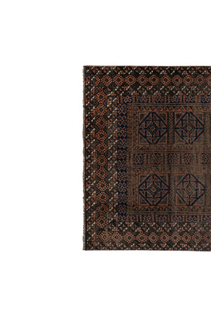 Vintage Turkish Rug 4'1'' x 6'9''