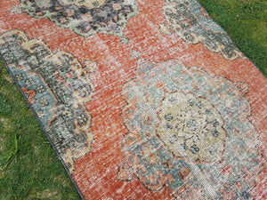 Vintage Turkish Runner Rug 2'11'' x 12'10''