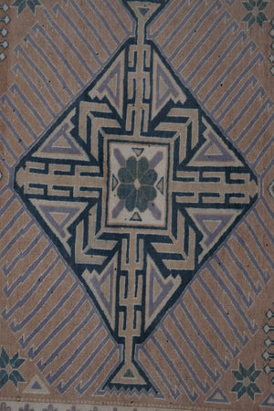 Vintage Oushak Rug 6' x 6'4''