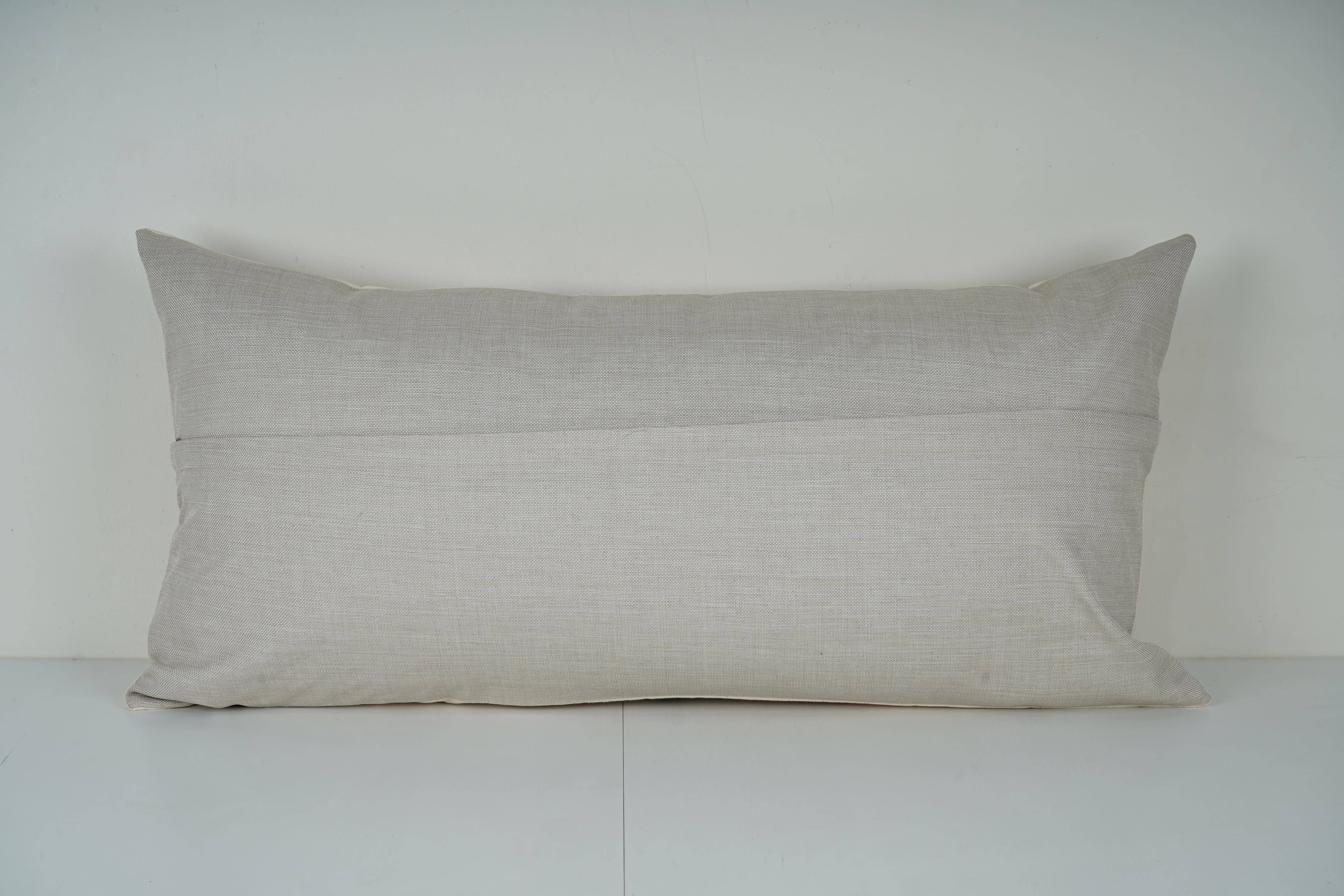 Deer Suzani Bedding Pillow Cover | 18'' x 34''