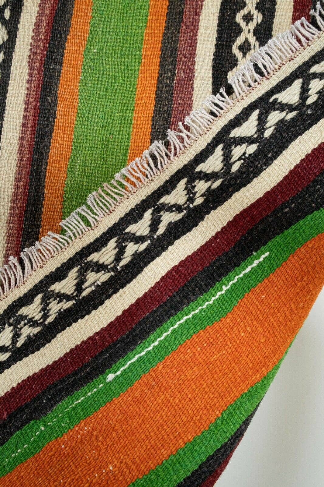 Vintage Turkish Kilim Runner 2'5'' x 10'10''