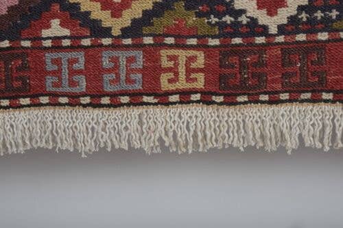 Vintage Turkish Soumac Rug 3'11'' x 6'3''