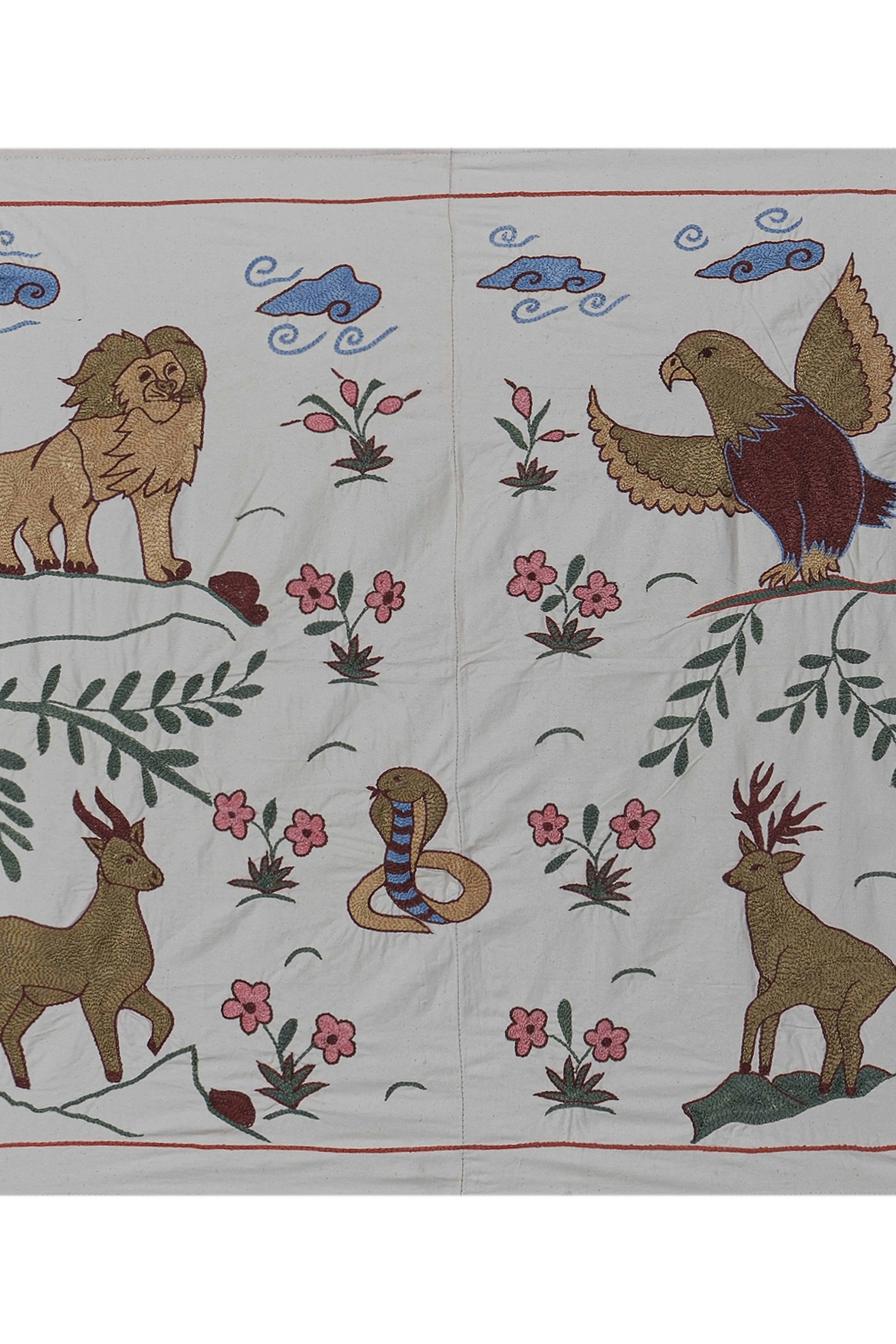 Suzani Wall Hanging & Tablecloth | 33'' x 38''