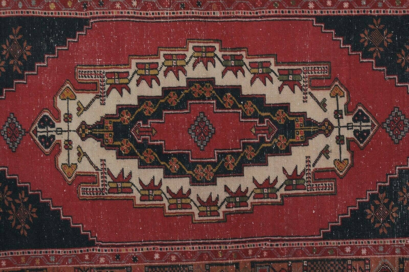 Vintage Turkish Anatolian Oushak Rug 4'7'' x 7'10''