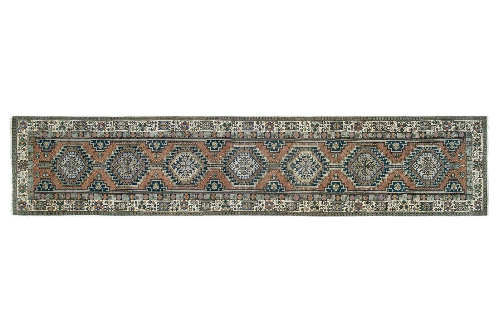 Vintage Oushak Runner 2'7'' x 12'8''