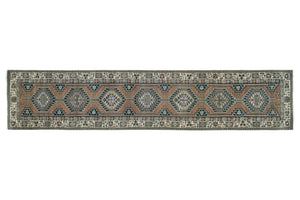 Vintage Oushak Runner 2'7'' x 12'8''