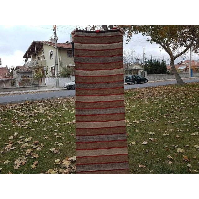Vintage Turkish Runner Rug 2' x 30'6''
