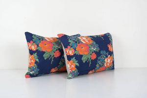 Uzbek Roller Printed Pillow Cover | 16'' x 24''