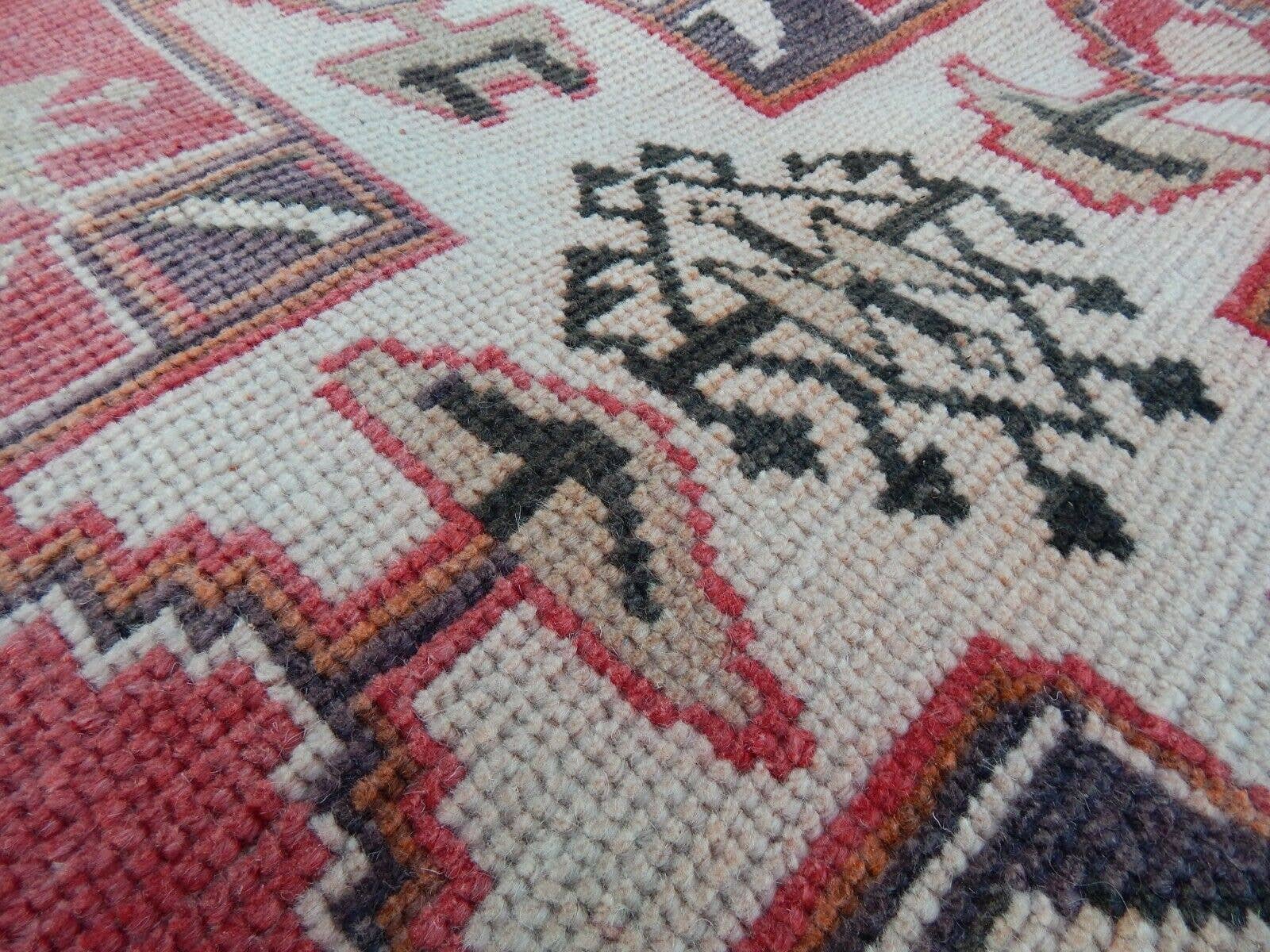 Vintage Turkish Anatolian Runner Rug 3'9'' x 8'2''