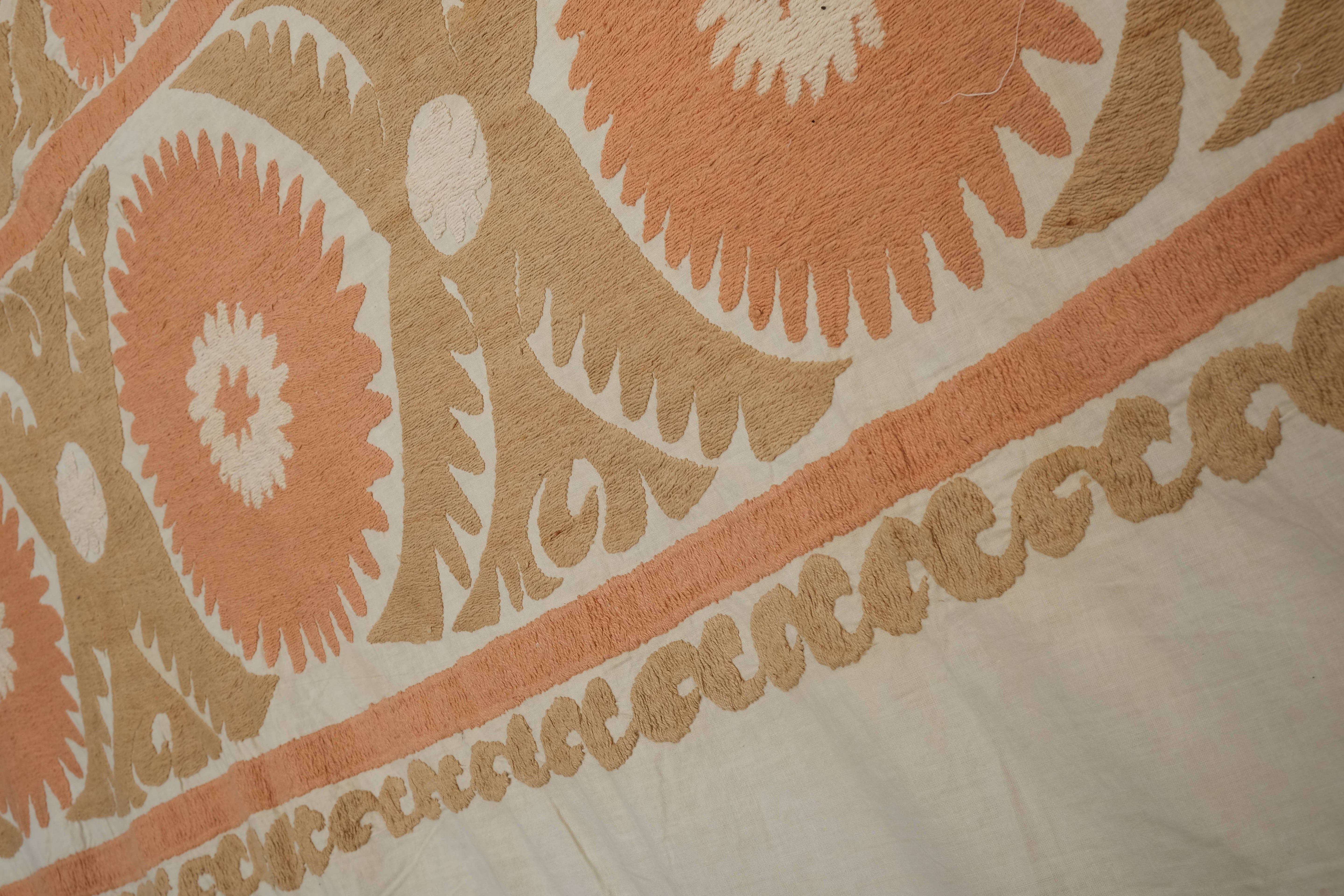 Suzani Wall Hanging & Bedspread | 5'5'' x 7'7''