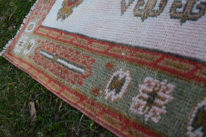 Vintage Oushak Runner 4'4'' x 15'4''