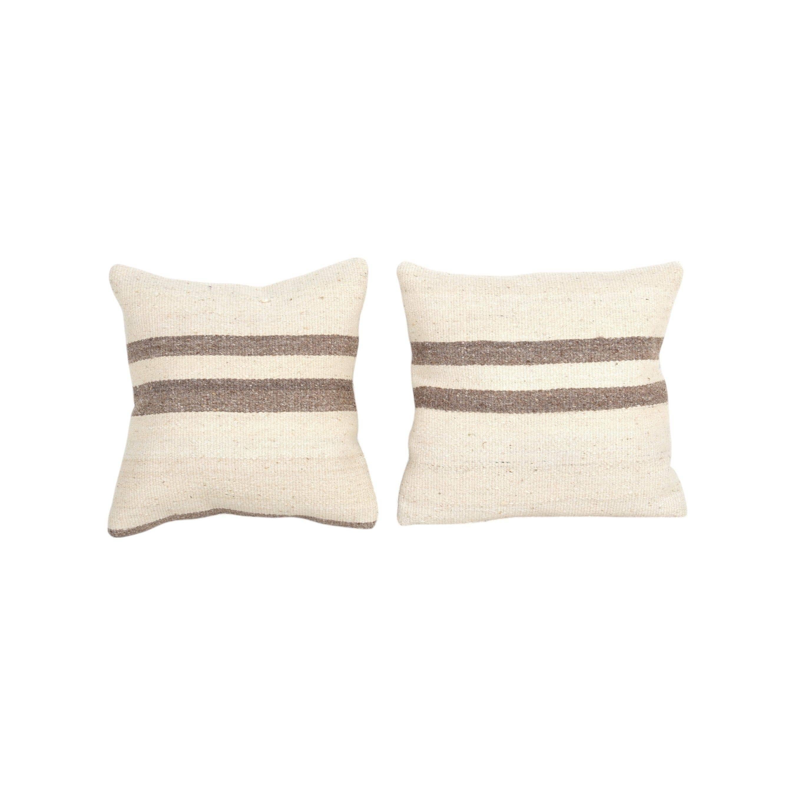 Kilim Pillow Cover Set of 2 | 16'' x 16''