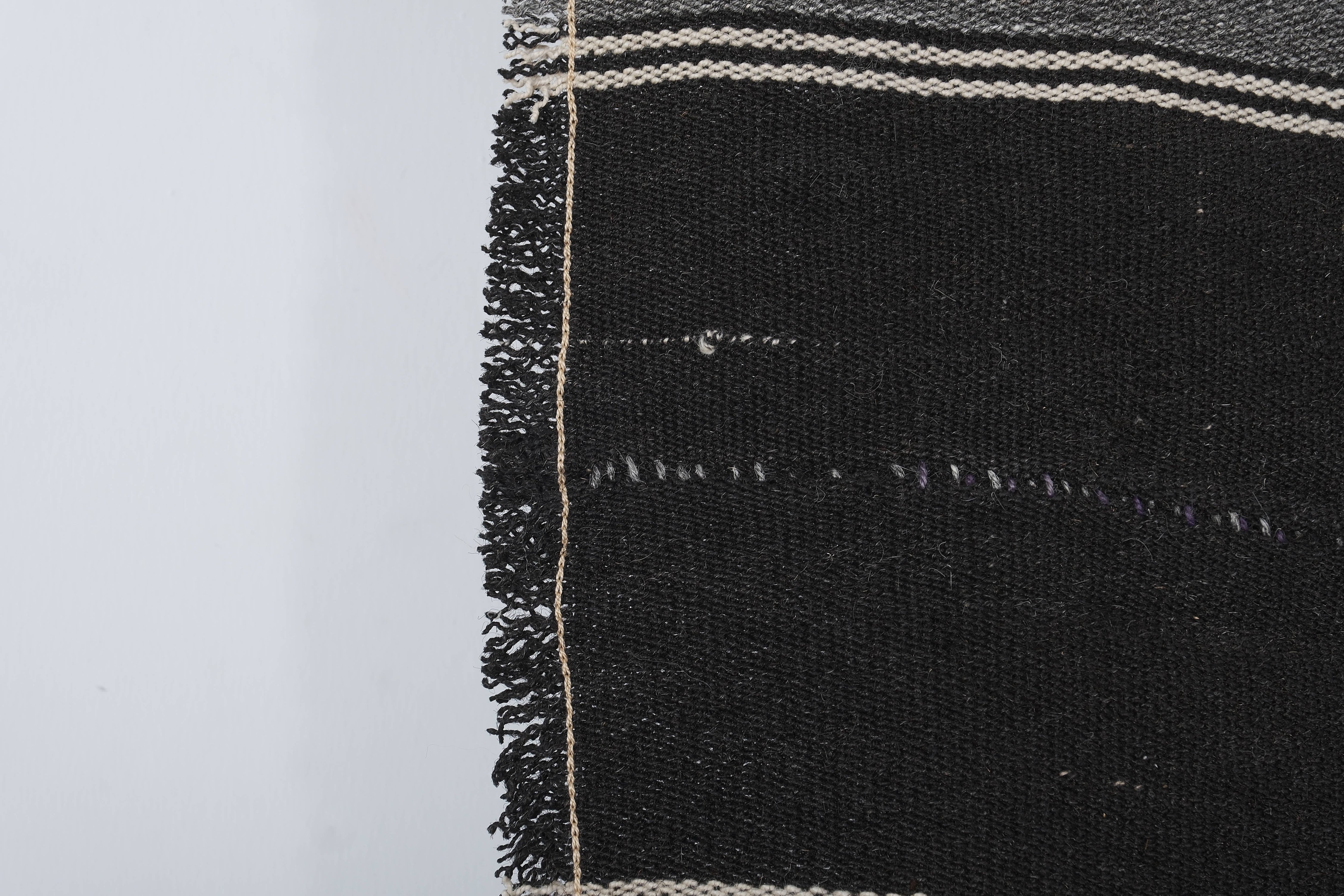 Vintage Turkish Kilim Rug 6'7'' x 6'9''