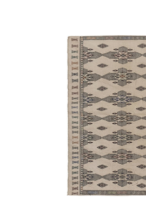 Vintage Turkish Kilim Rug 5'11'' x 9'3''