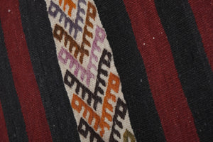 Vintage Turkish Kilim Runner 2'3'' x 10'2''