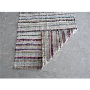 Vintage Turkish Kilim Rug 3'10'' x 10'9''