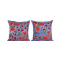 Silk Suzani Pillow Cover Set of 2 | 19'' x 19''
