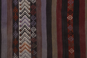 Vintage Turkish Kilim Runner 2' x 25'7''