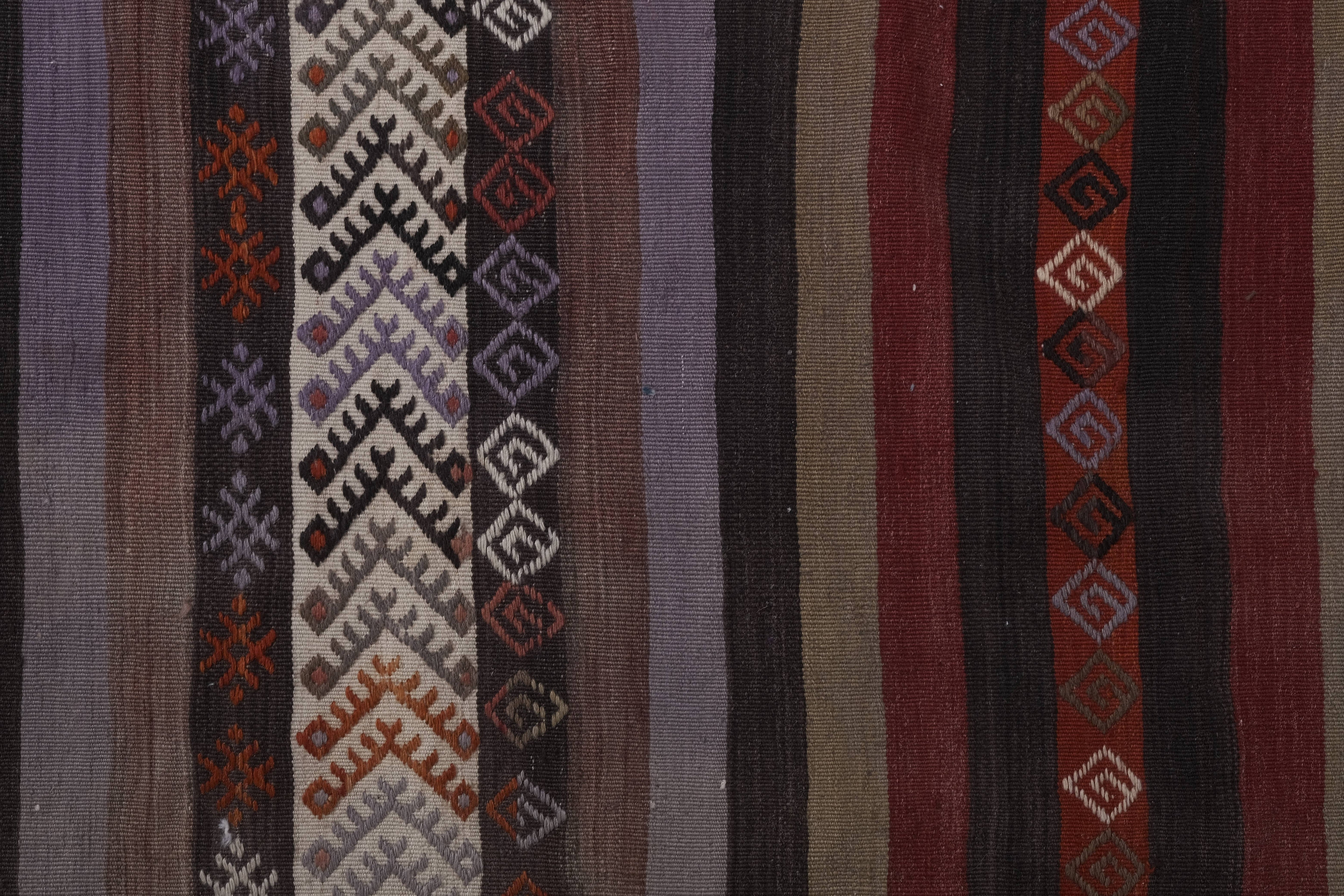 Vintage Turkish Kilim Runner 2' x 25'7''