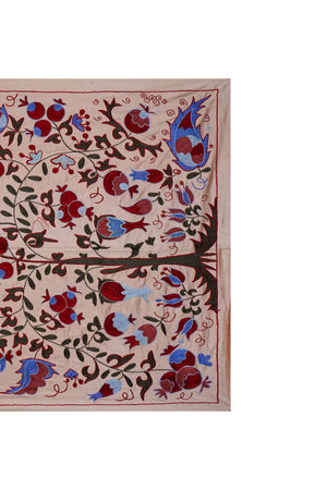 Suzani Wall Hanging & Bedspread | 3'5'' x 6'2''