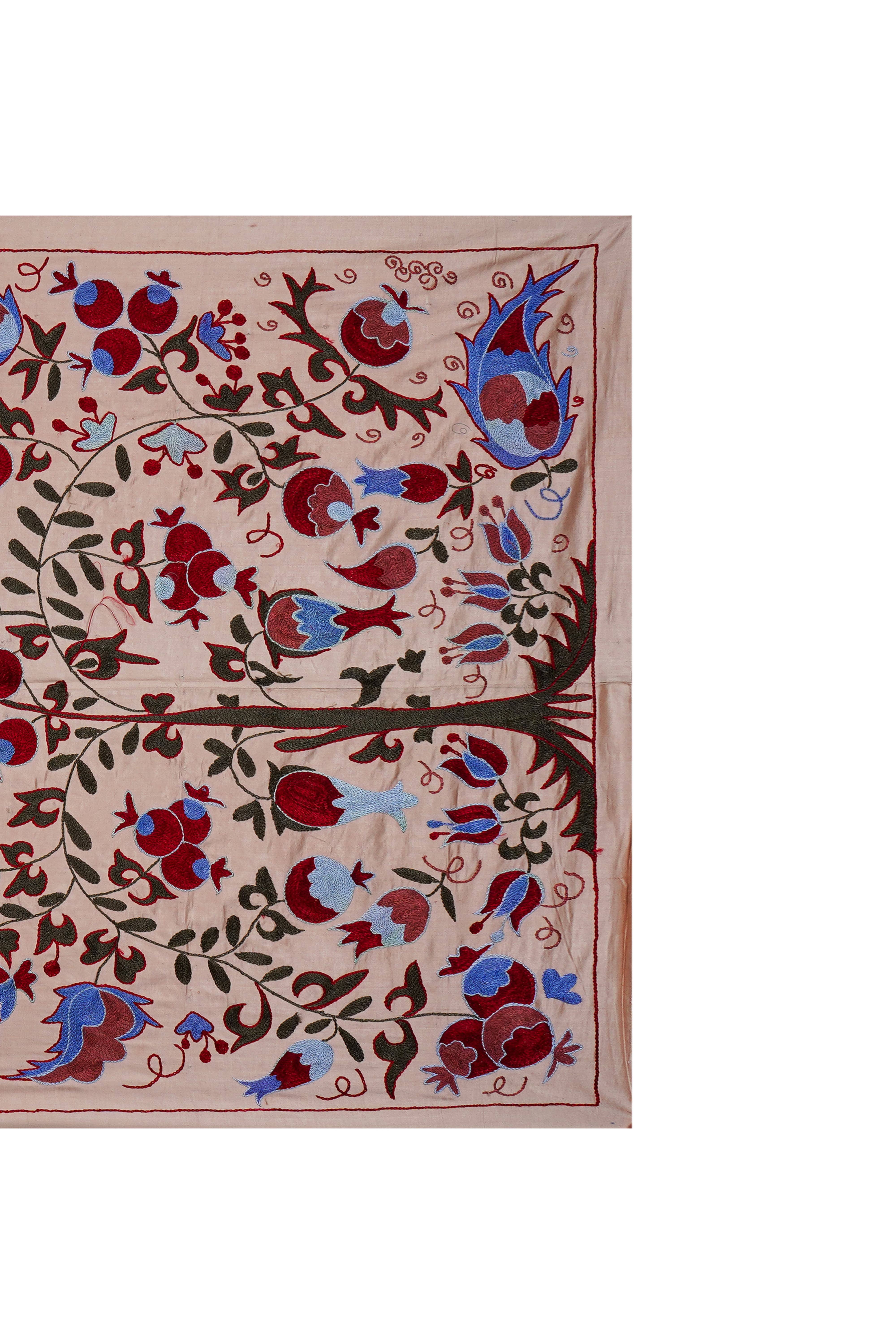 Suzani Wall Hanging & Bedspread | 3'5'' x 6'2''