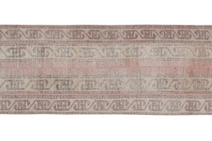 Vintage Turkish Runner Rug 2'8'' x 12'
