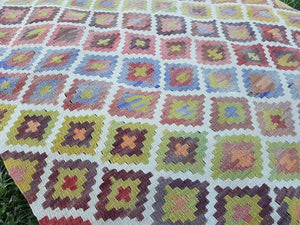 Vintage Turkish Runner Rug 3'3'' x 16'3''